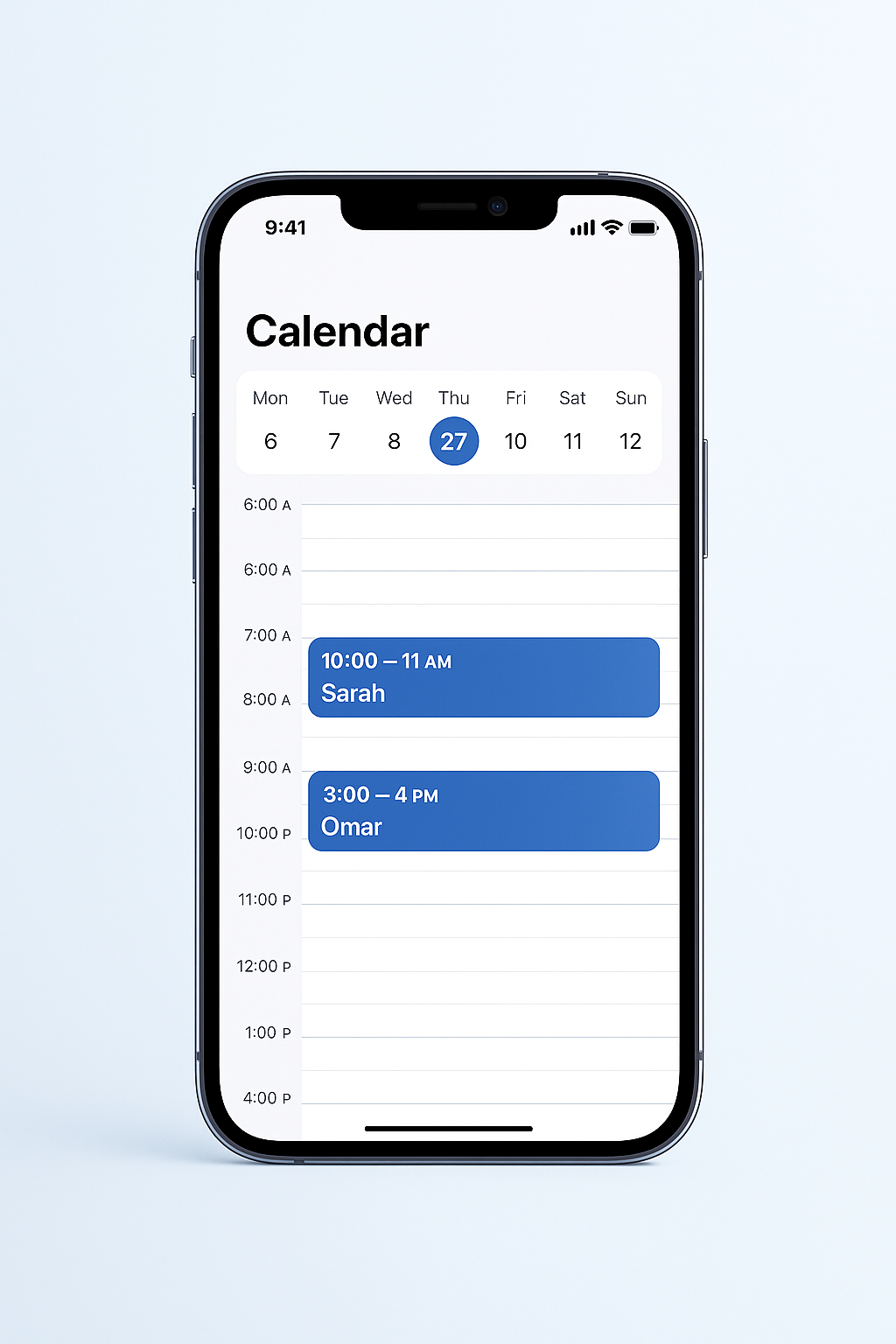 Flexa app screen